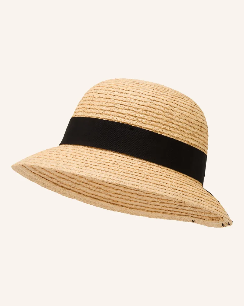 Loevenich Strohhut beige Hellbraun