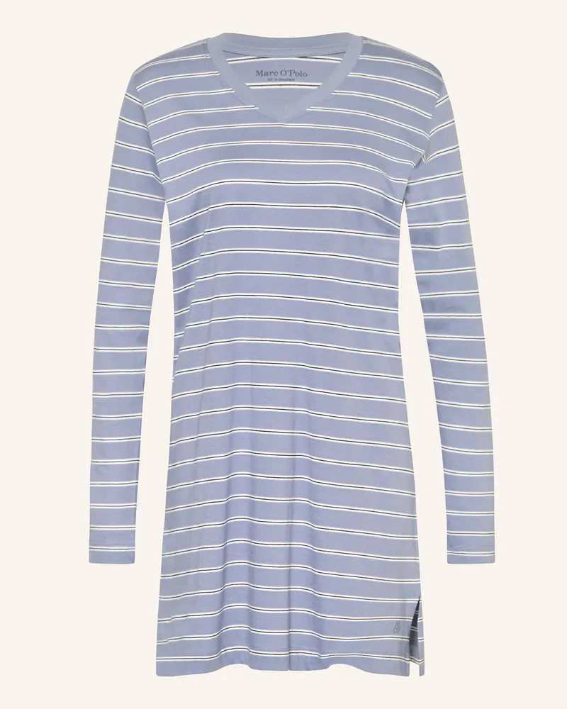 Marc O'Polo Nachthemd Blau