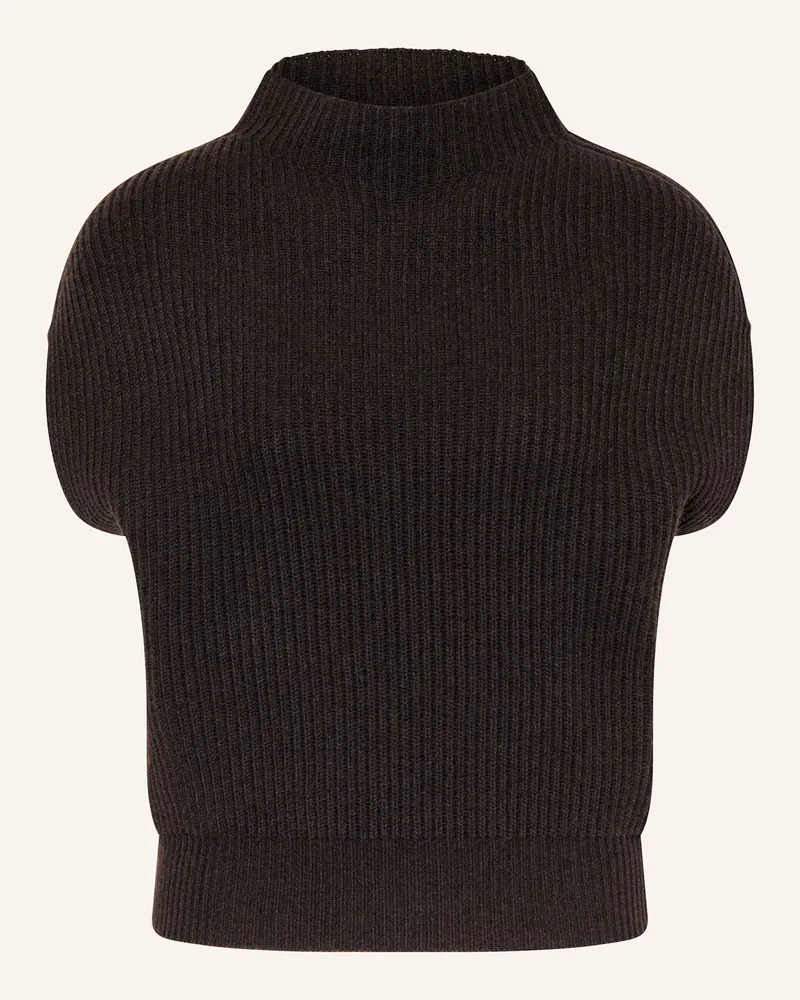 lilienfels Pullunder mit Cashmere Dunkelbraun