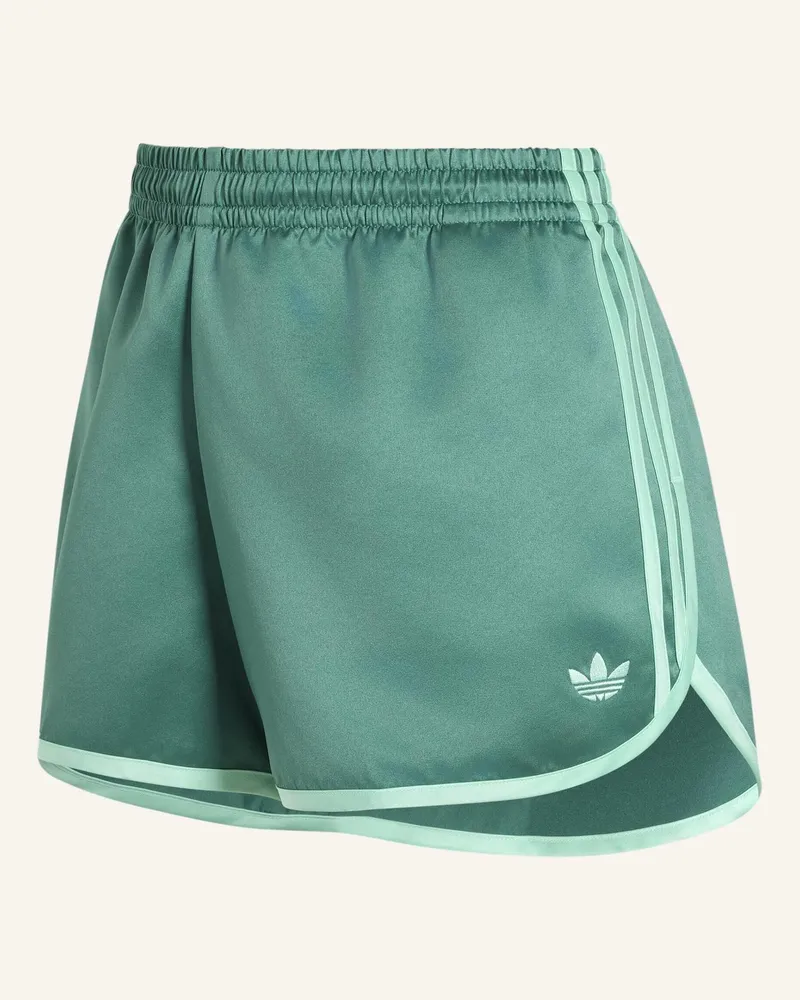 adidas Satin 3s Sprinter Shorts gruen Mint