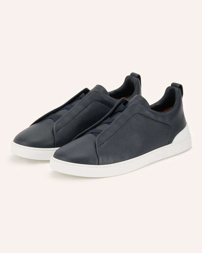 Ermenegildo Zegna Sneaker blau Dunkelblau