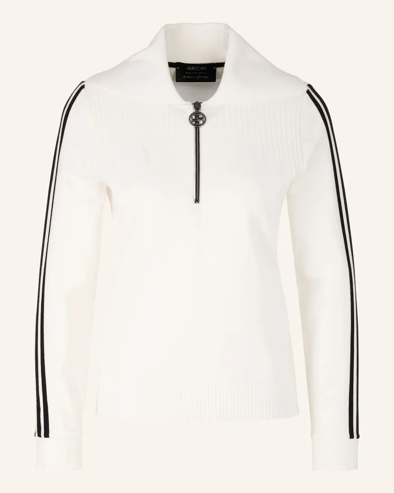 Marc Cain Pullover Weiss