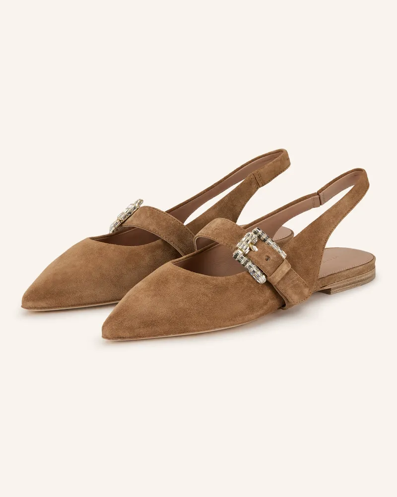 Kennel & Schmenger Slingballerinas Greta beige Braun