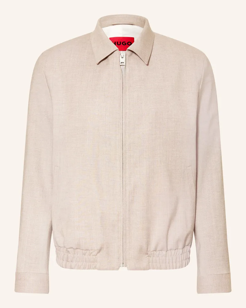 HUGO BOSS Jacke Hellys beige Beige