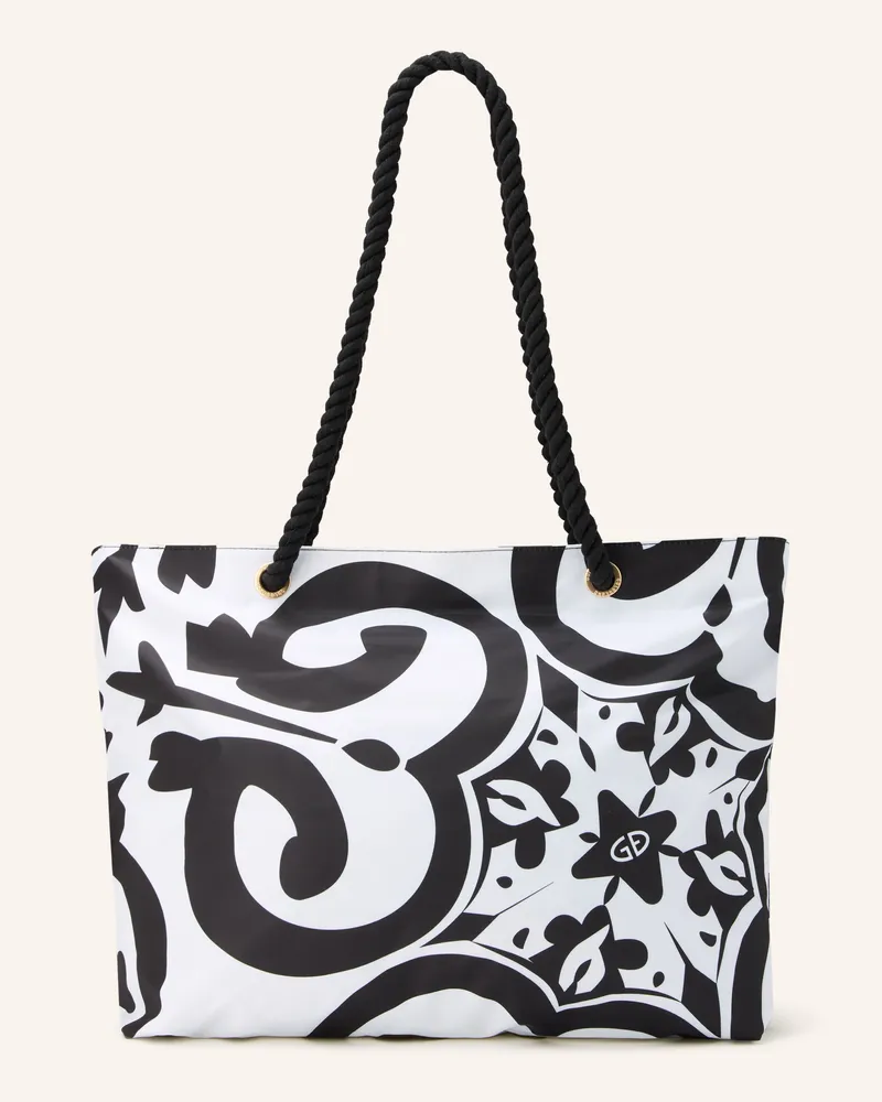 GOLDBERGH Strandtasche Islaire schwarz Schwarz