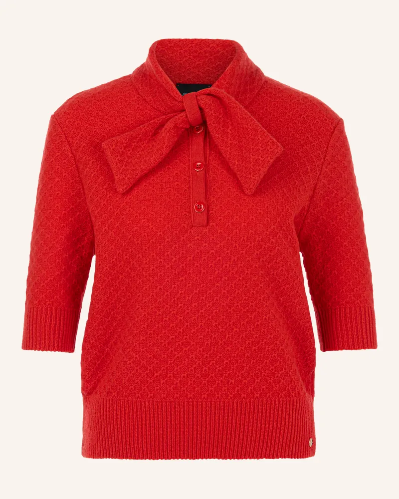 Marc Cain Strickshirt Mit Schluppe rot Rot