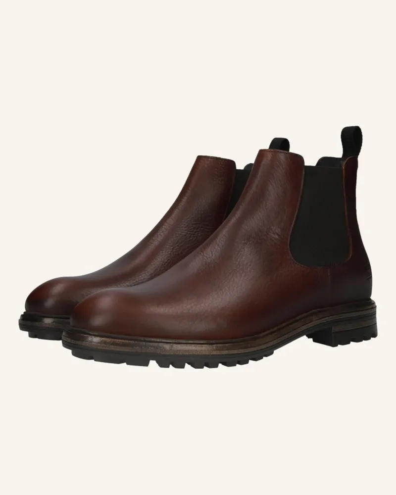 Blackstone Chelsea-Boots Dunkelbraun