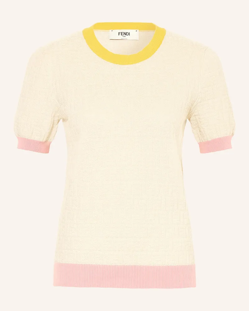 Fendi Strickshirt beige Hellbraun