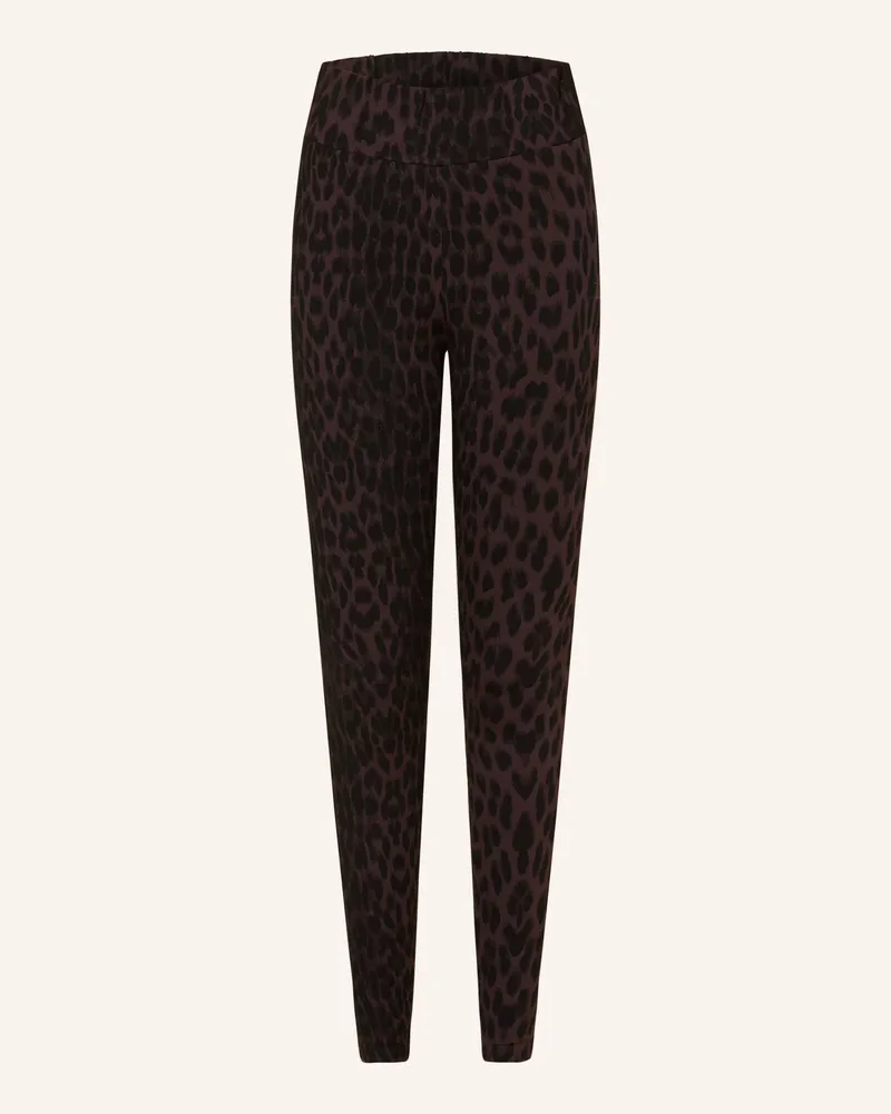 OH APRIL Leggings Rita schwarz Dunkelbraun