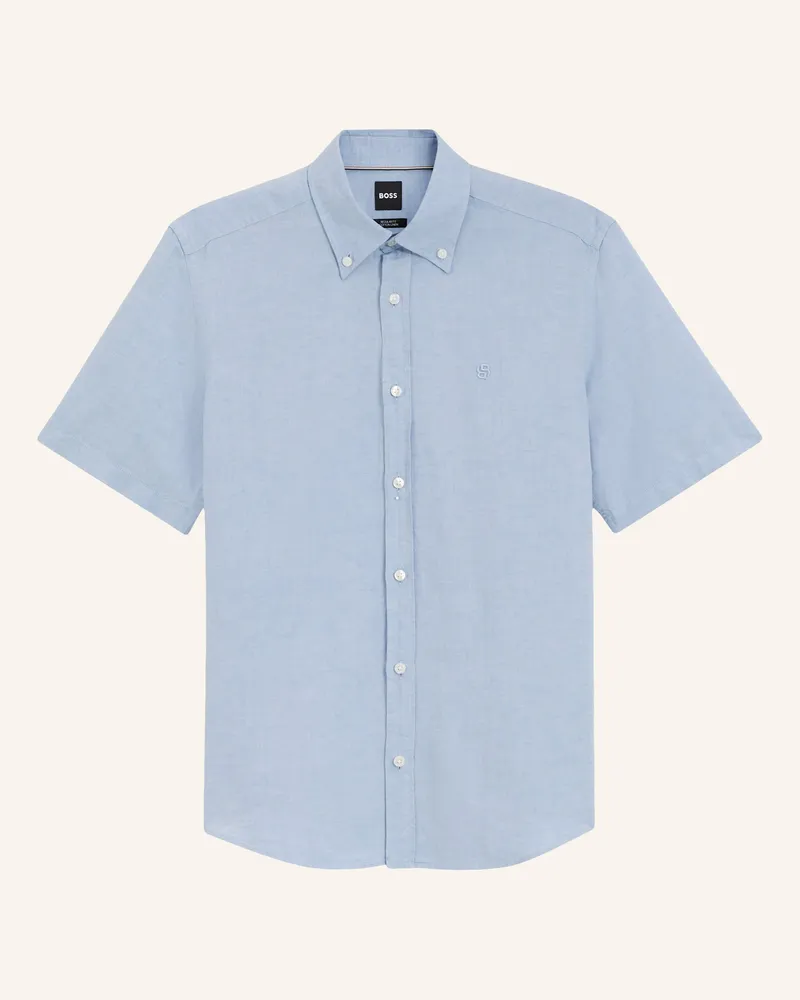 HUGO BOSS Casual Hemd H-Liam-Bd-Sh-E-C-262 Regular Fit blau Hellblau