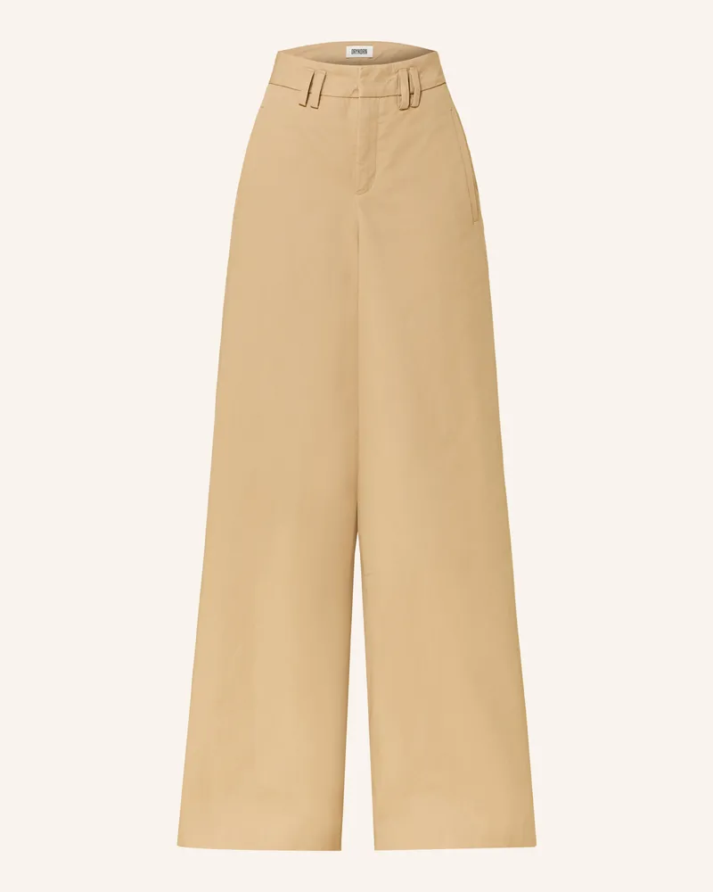 Drykorn Marlenehose BROAD Hellbraun