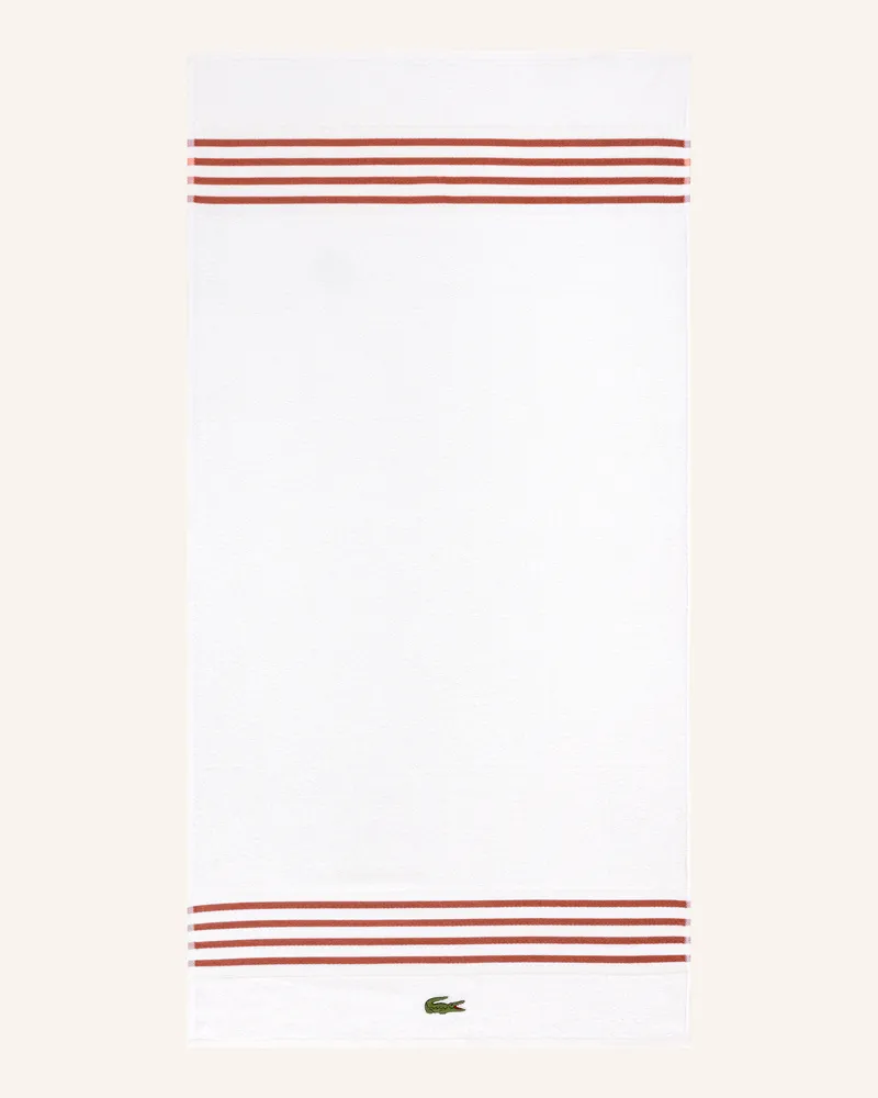 Lacoste Duschtuch LCOURTLI Braun