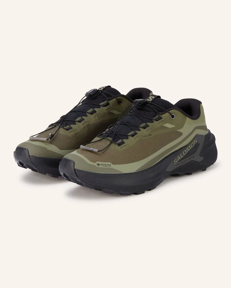 Salomon Trailrunning-Schuhe Genesis 2 Gtx gruen Khaki