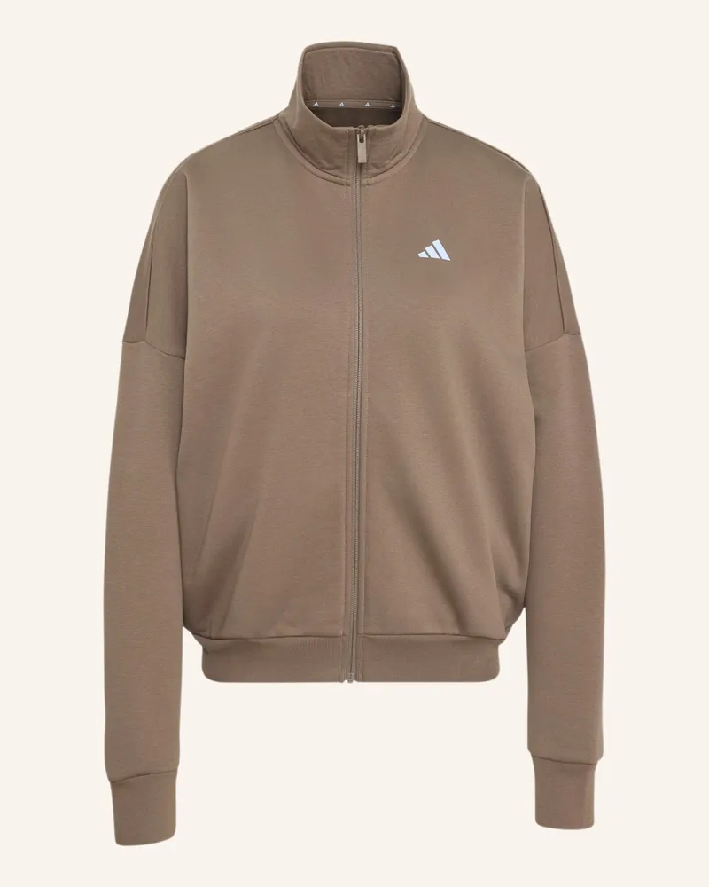 adidas 3-Streifen Studio Track Top braun Braun