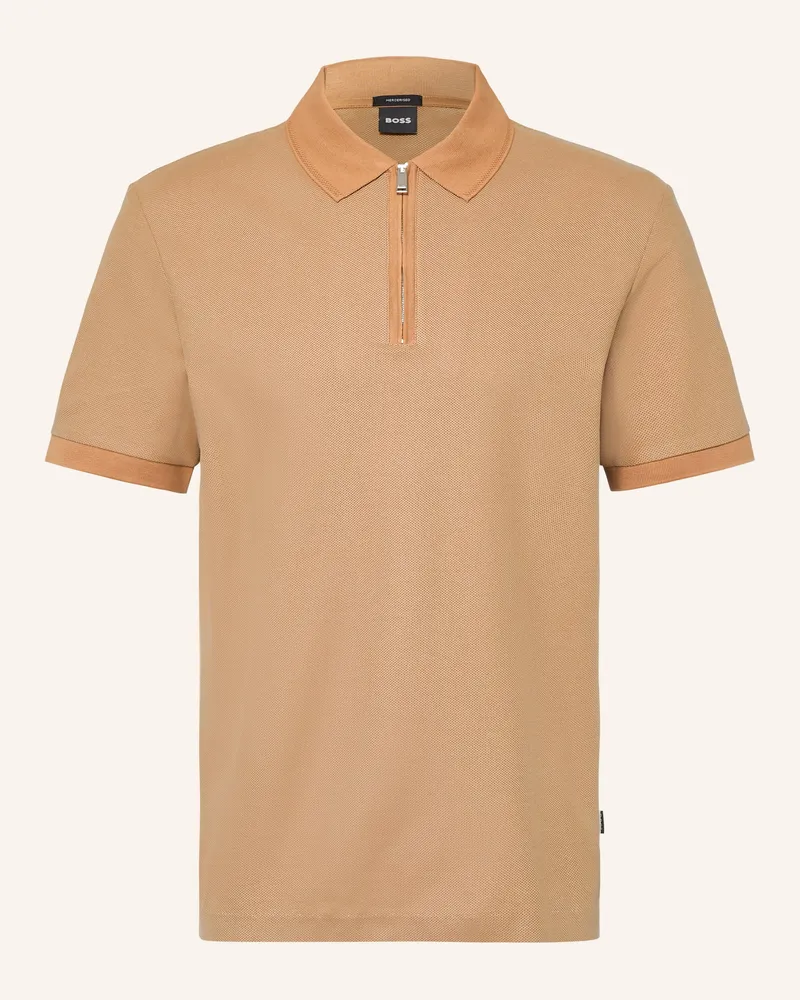 HUGO BOSS Piqué-Poloshirt Pei beige Beige