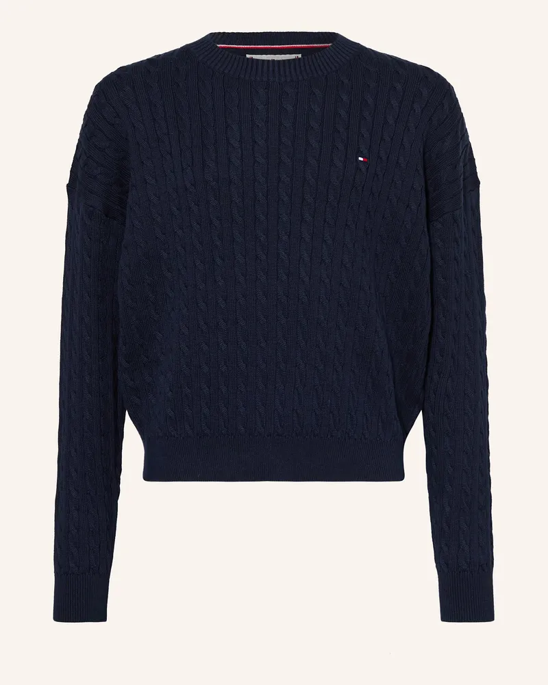 Tommy Hilfiger Pullover blau Dunkelblau