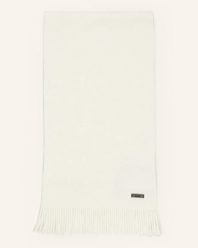 HUGO BOSS Schal Albas weiss Creme