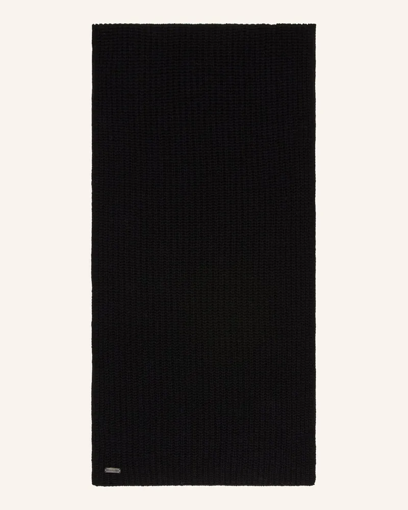 Iris von Arnim Cashmere-Schal Harva schwarz Schwarz