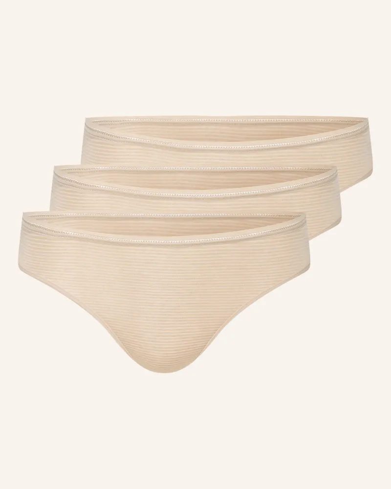 Schiesser 2er-Pack Slips MODAL ESSENTIALIS Beige