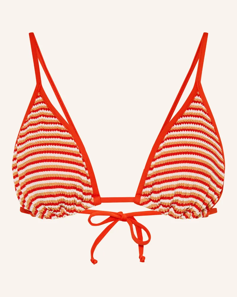 Seafolly Australia Triangel-Bikini-Top Horizons rot Rot