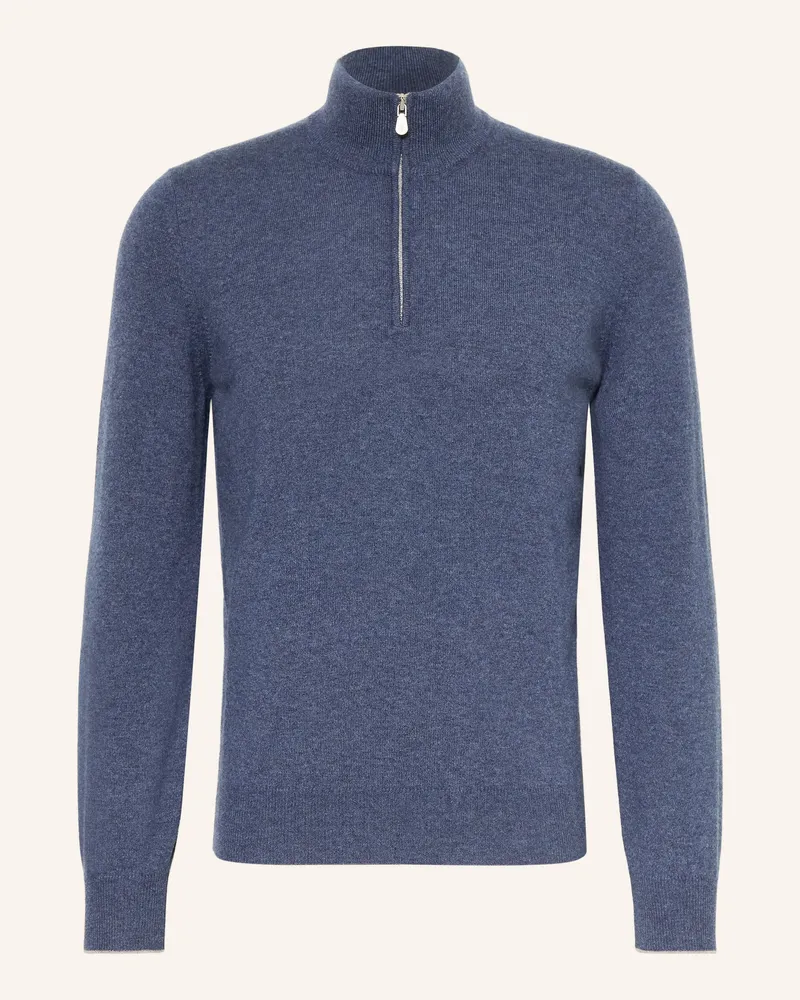 Brunello Cucinelli Cashmere-Troyer blau Blau