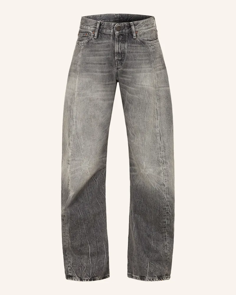 Acne Studios Barrel Jeans schwarz Washed