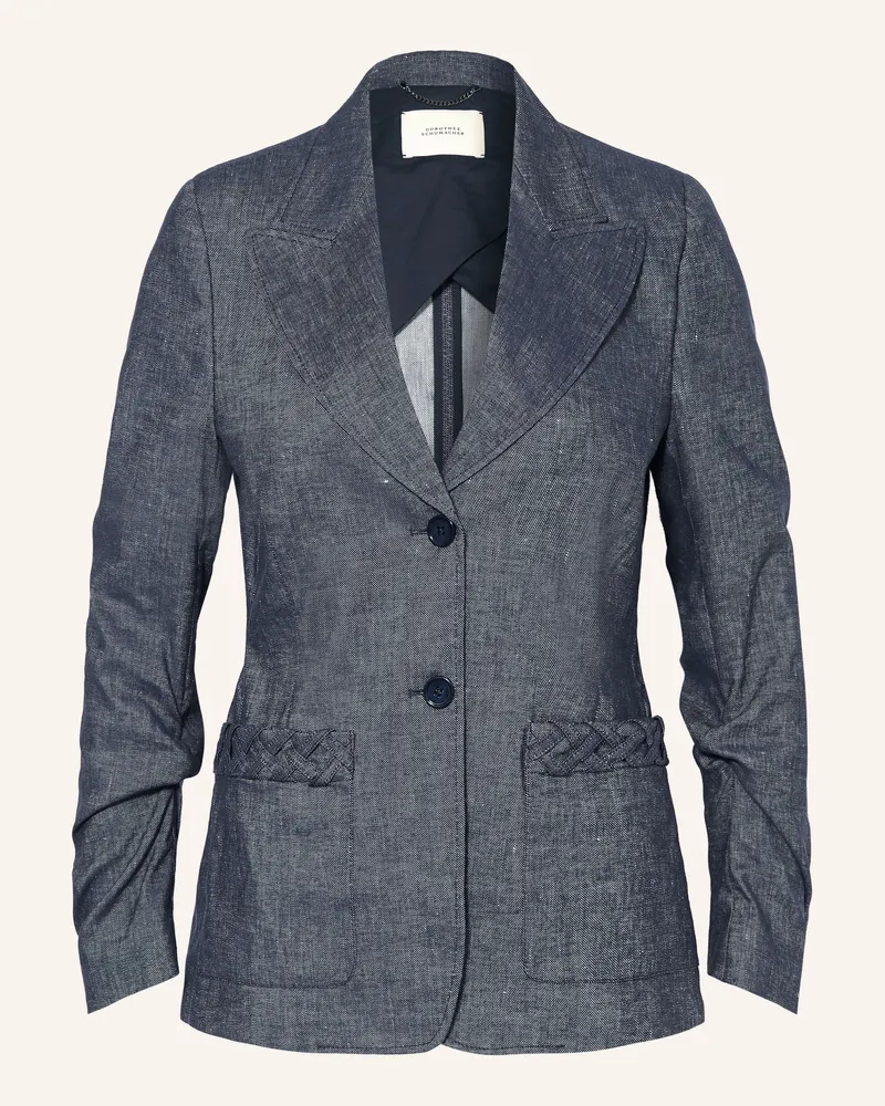 Dorothee Schumacher Blazer Fluid Denim In Jeansoptik blau Blau