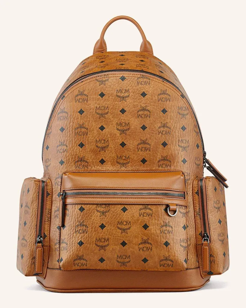 MCM Rucksack Cognac