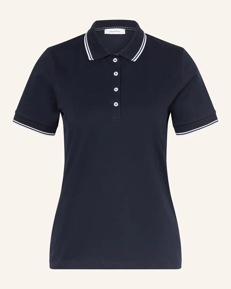 Darling Harbour Piqué-Poloshirt Marine