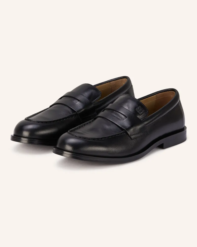 Calvin Klein Penny-Loafer schwarz Schwarz