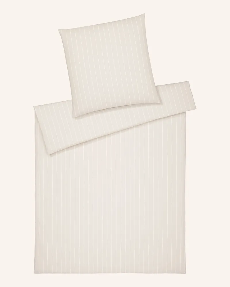 elegante Bettwäsche Humble Mit Leinen beige Beige