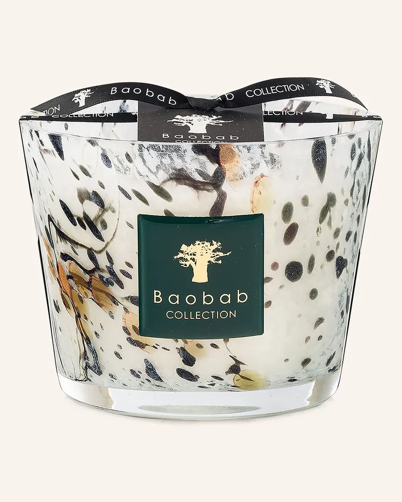 Baobab Collection Duftkerze Halona White World schwarz Weiss