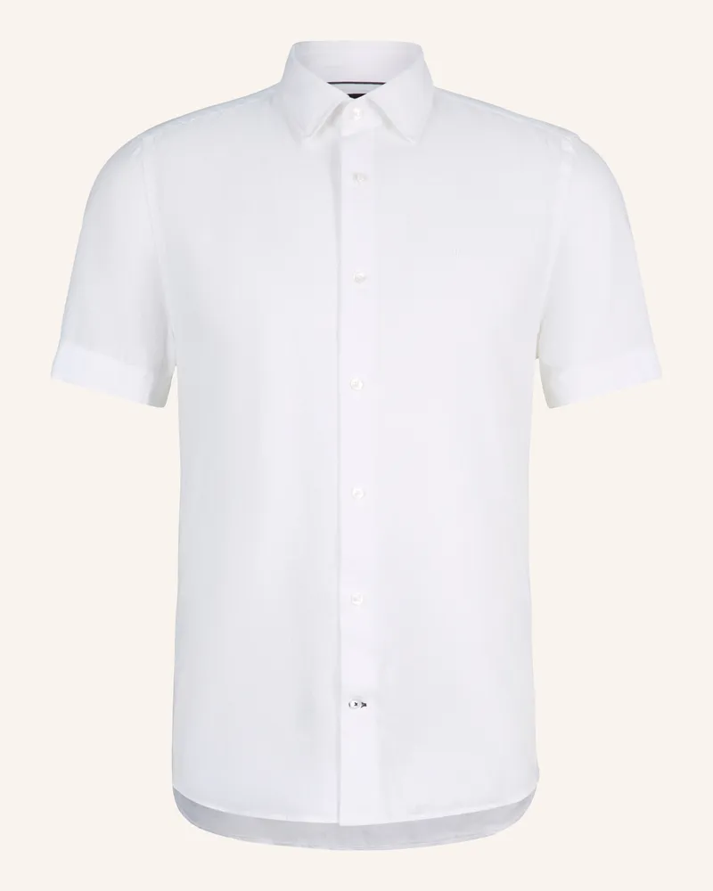 JOOP! Kurzarm-Hemd Slim Fit weiss Weiss