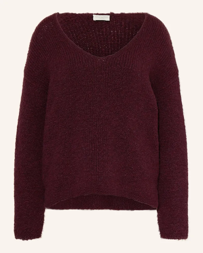 Milano Italy Pullover Dunkellila