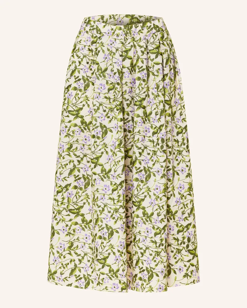 Max Mara Faltenrock ORME Ecru