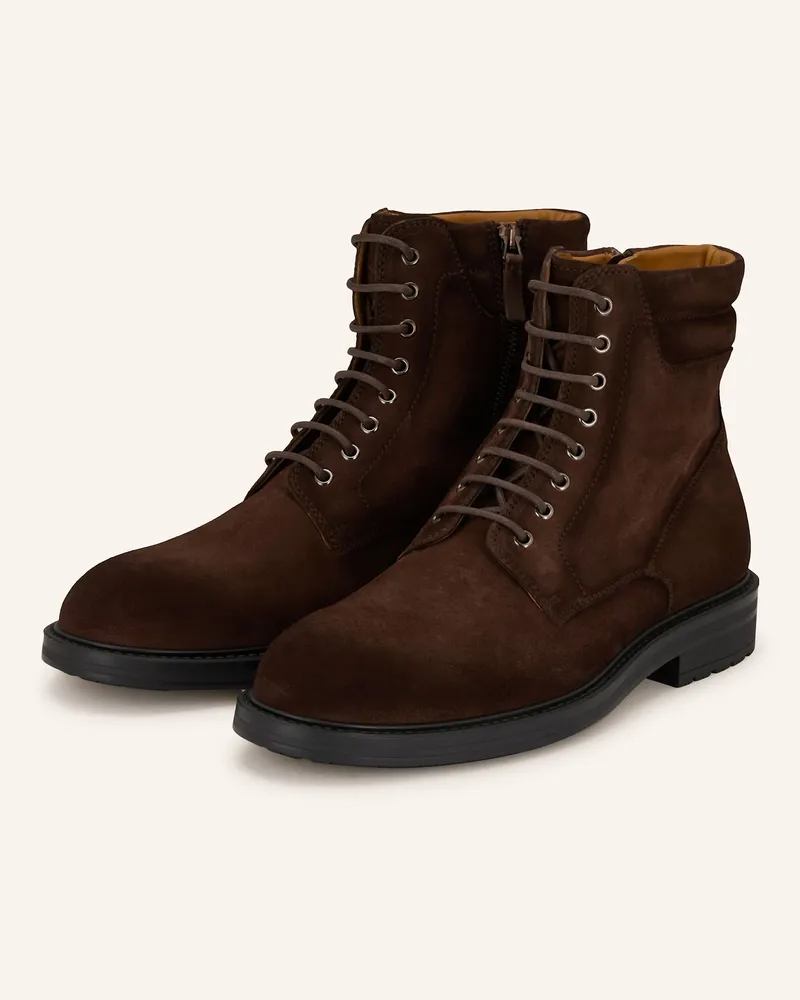 Magnanni Schnürboots CROSTIDIFU Dunkelbraun