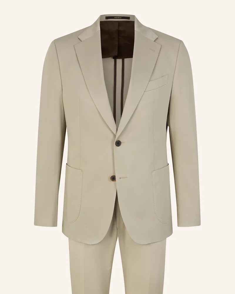windsor. Anzug Shaped Fit Beige