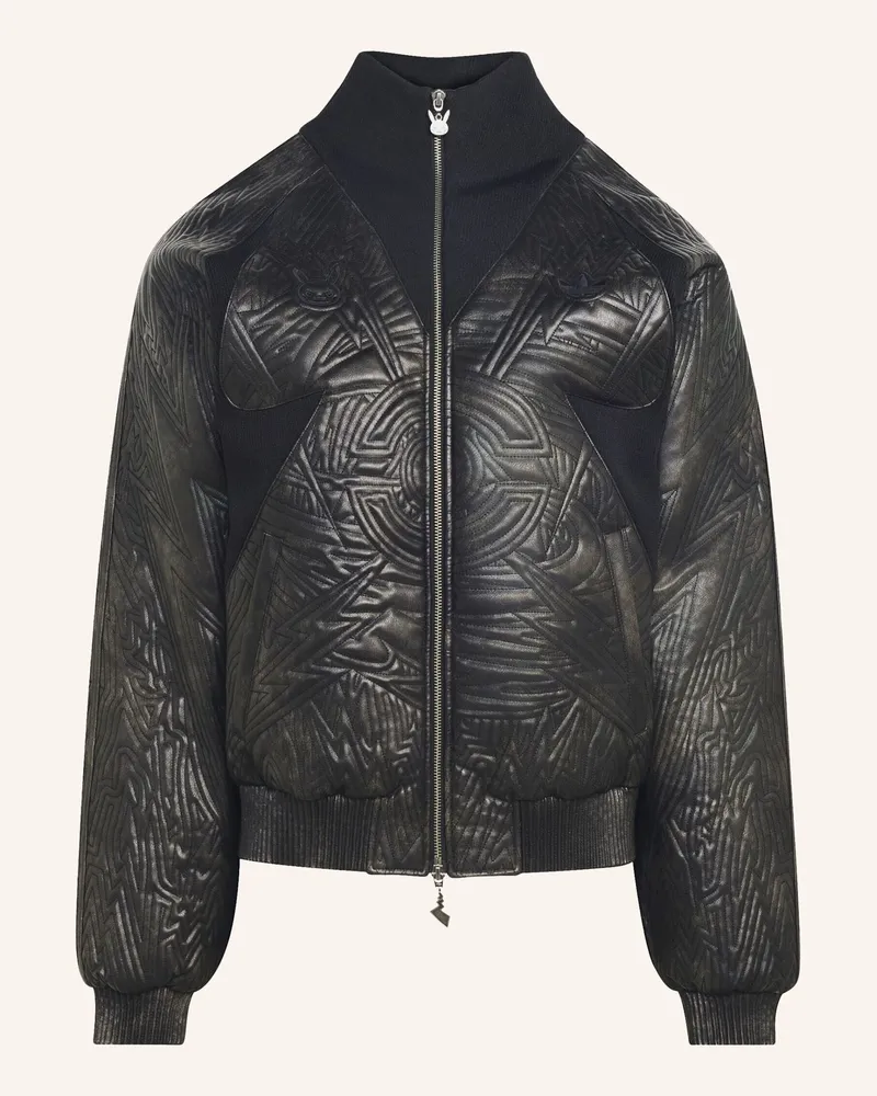 adidas Adidas Pokémon Kunstlederjacke schwarz Schwarz