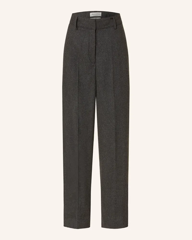 Marc O'Polo Marlenehose grau Dunkelgrau