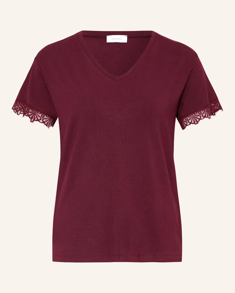 Darling Harbour Schlafshirt Bordeaux