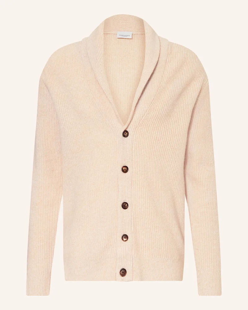 Profuomo Strickjacke Beige