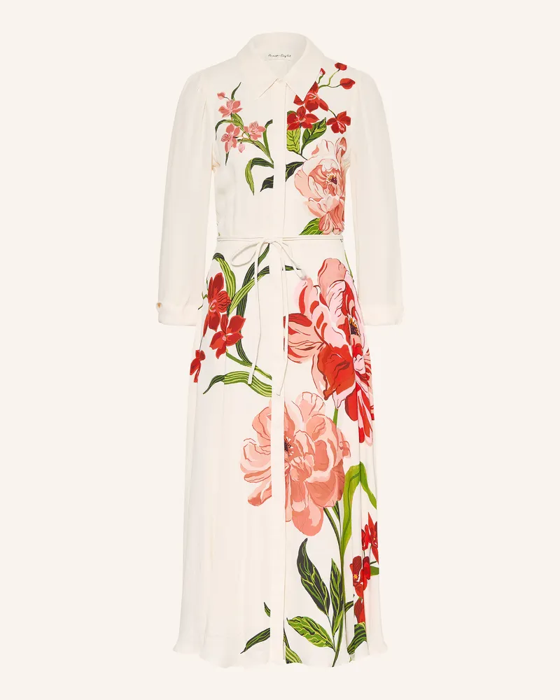 Phase Eight Hemdblusenkleid Anabella Mit 3/4-Arm weiss Weiss