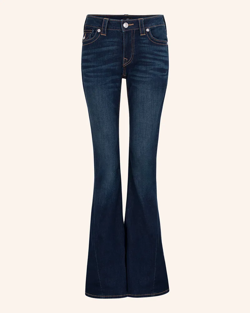 True Religion Flare Jeans Dunkelblau