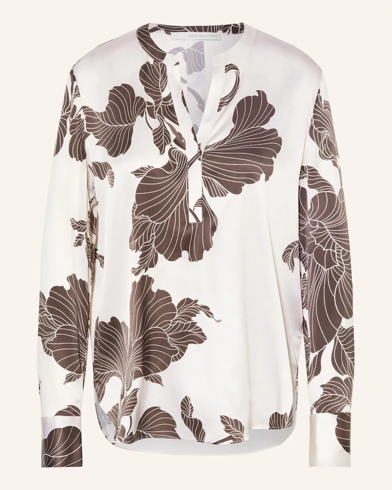 Herzen's Angelegenheit Blusenshirt aus Seide Ecru