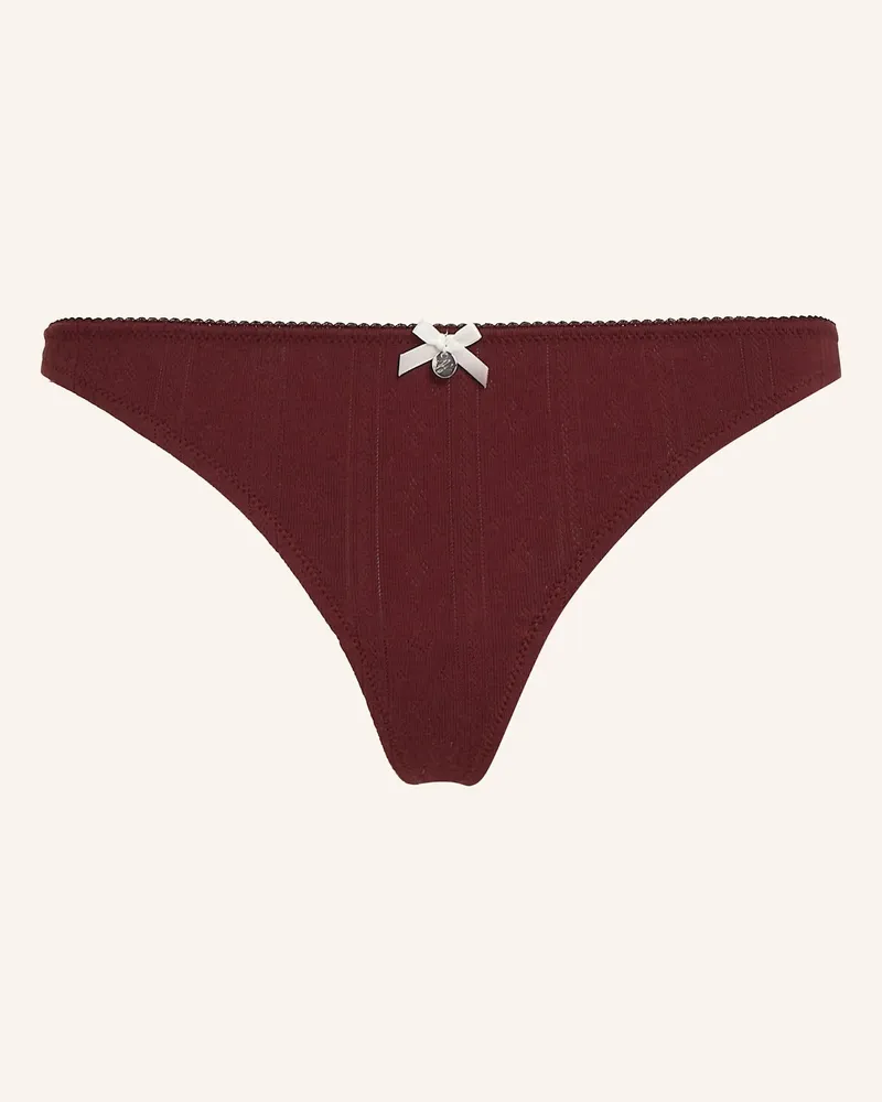 Karl Lagerfeld Unterwäsche Hose rot Dunkelrot