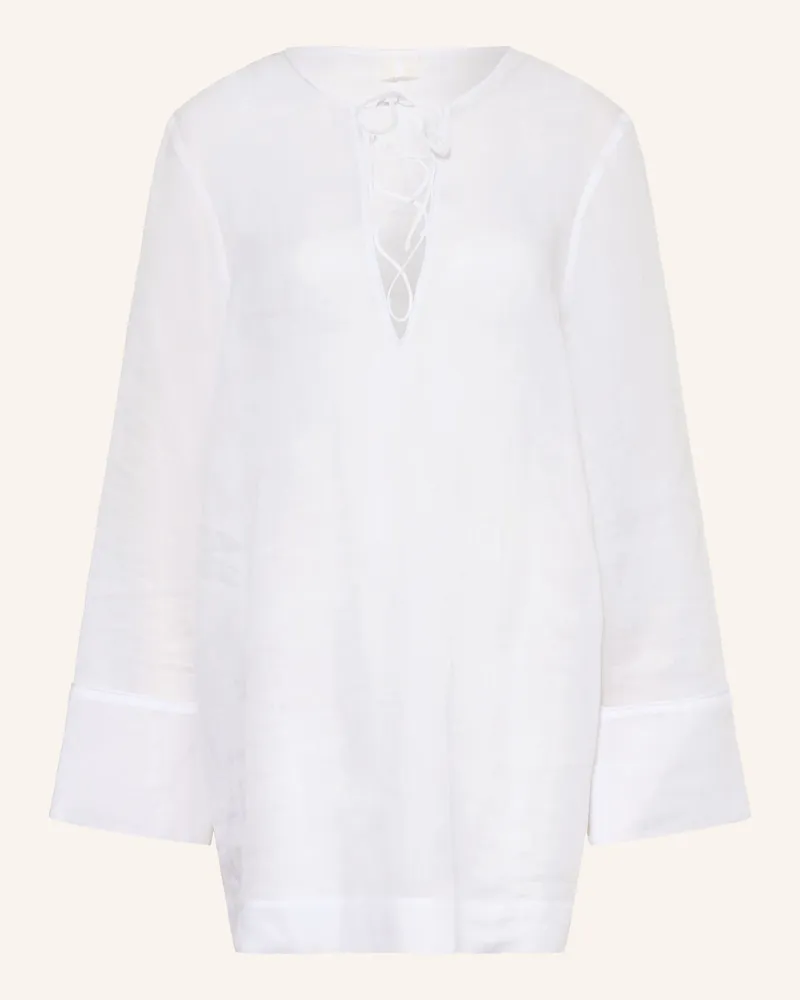 Arket Strandkleid weiss Weiss