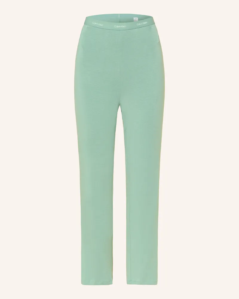 Calvin Klein Schlafhose Ultra Soft Modal gruen Mint