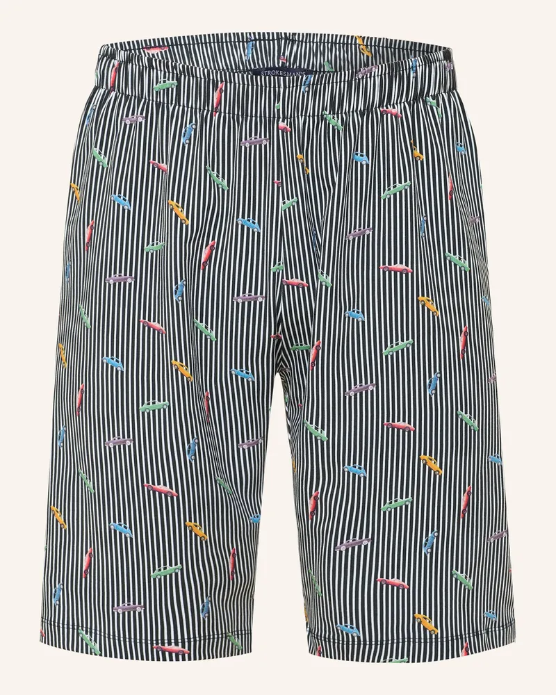 Strokesman's Schlafshorts Dunkelblau