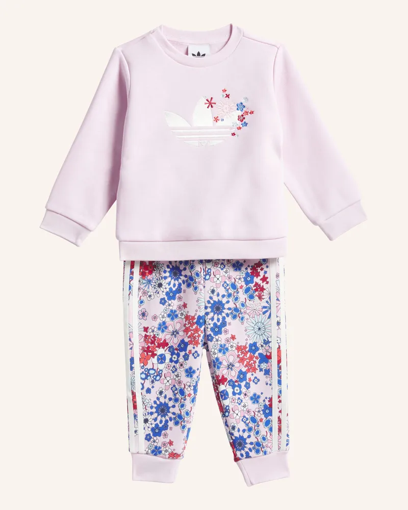 adidas Adidas Originals X Liberty London Sweatshirt-Set pink Rosa