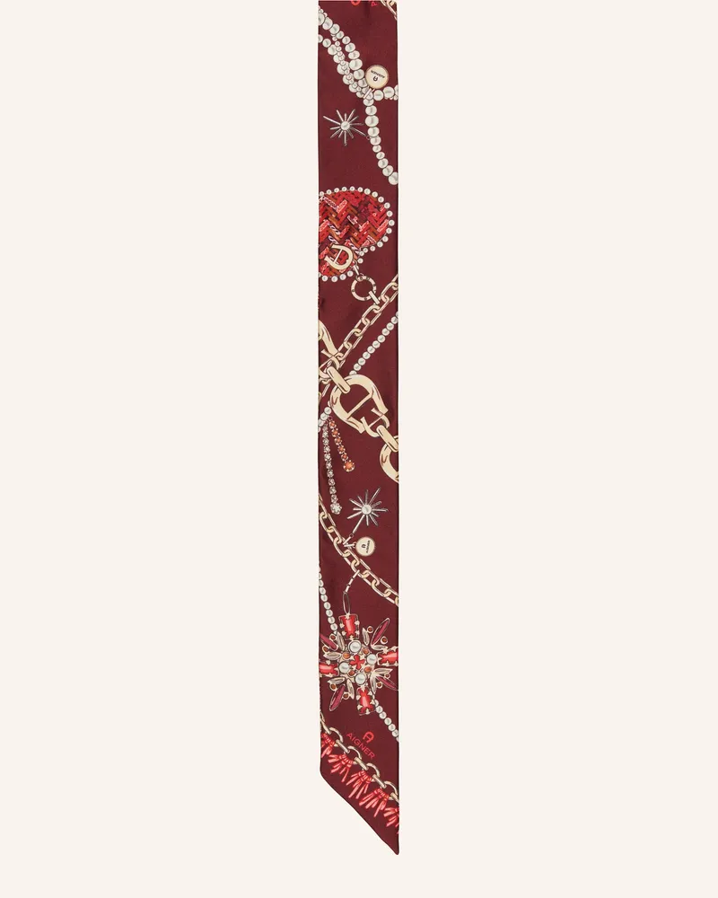 Aigner Seidenschal SEASONAL Dunkelrot